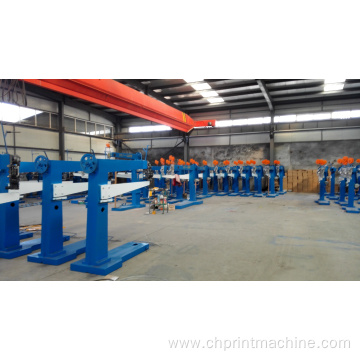 Electric semiautomatic paper stitching machine